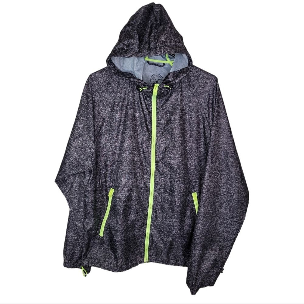 American Eagle AEO Men's Lightweight Windbreaker Rain Jacket Size Large